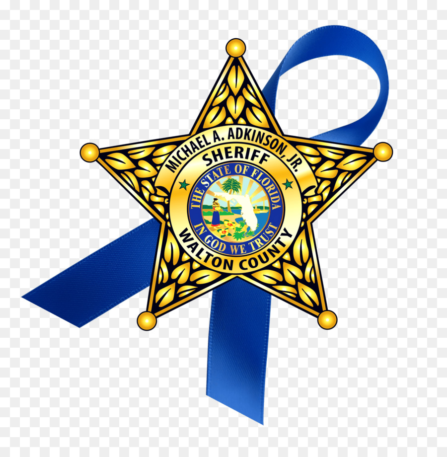 Walton Ufficio dello Sceriffo della Contea della Florida Associazione di Sceriffi Florida Department of Health Badge - sceriffo