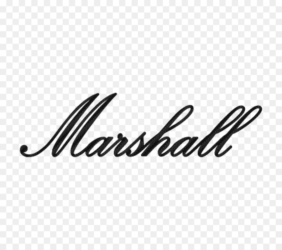 Gitarren-Verstärker Marshall Amplification Logo Schriftart - Kalligrafie