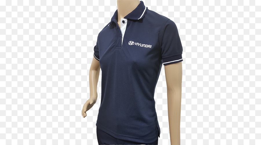 T-shirt Polo camicia Blu Collare Polo Mujer - Maglietta