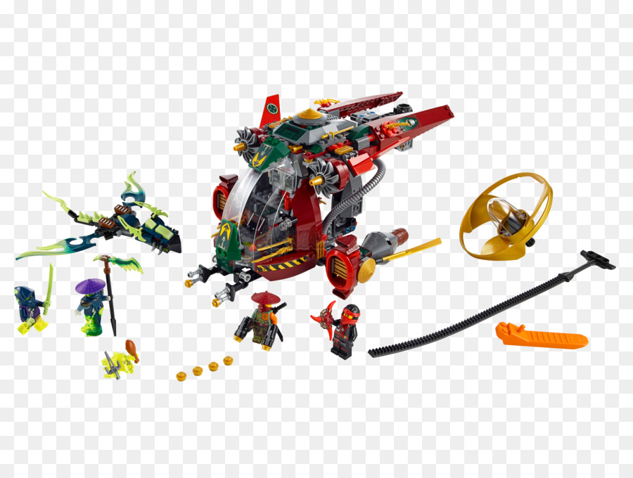 LEGO 70735 CHIẾN Ronin R. E. X. Đồ chơi Lego hành LEGO 70614 CÁC RỒNG PHIM máy bay Phản lực Sét - đồ chơi