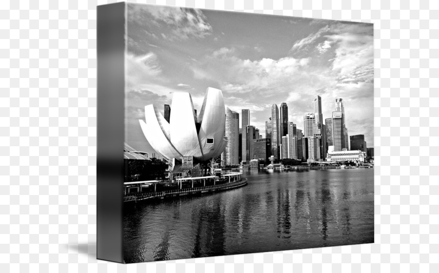 Skyline Von Singapur-Wolkenkratzer-Kunst-Stadtbild - Singapur Stadt