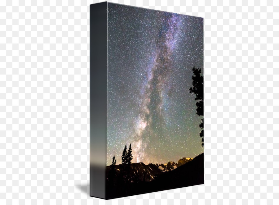 Personalizzato Nero Smart Cover Magnetica Copertina / Stand) per Apple iPad Mini 4 - Via Lattea Sopra le Montagne di Sfondo del Desktop di fotografia Stock - altri
