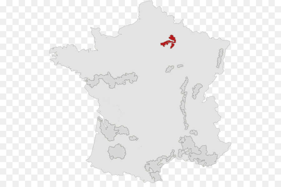 Francia Mappa Tubercolosi popolo francese - Francia