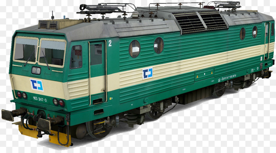 E-Lok Eisenbahn-transport-PKW-Spur - 247