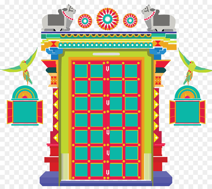 Nandi Tempel, Bull Temple Road Spielzeug Position Clip art - Stadiums hintergrund