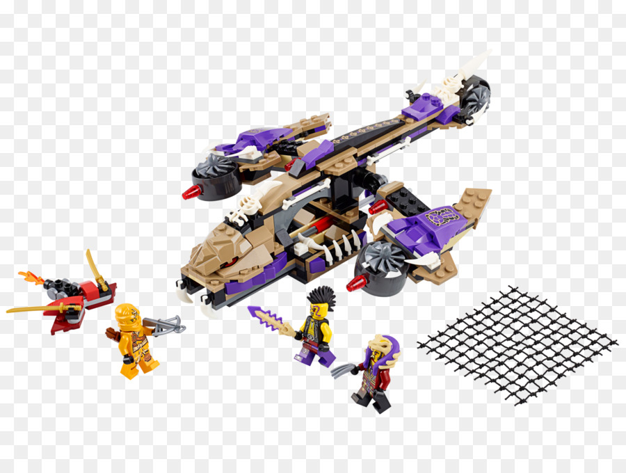 LEGO NINJAGO 70746 Condrai Copter Attack von Lego Ninjago Minifigur LEGO NINJAGO 70752 Jungle Trap-Spielzeug - Spielzeug