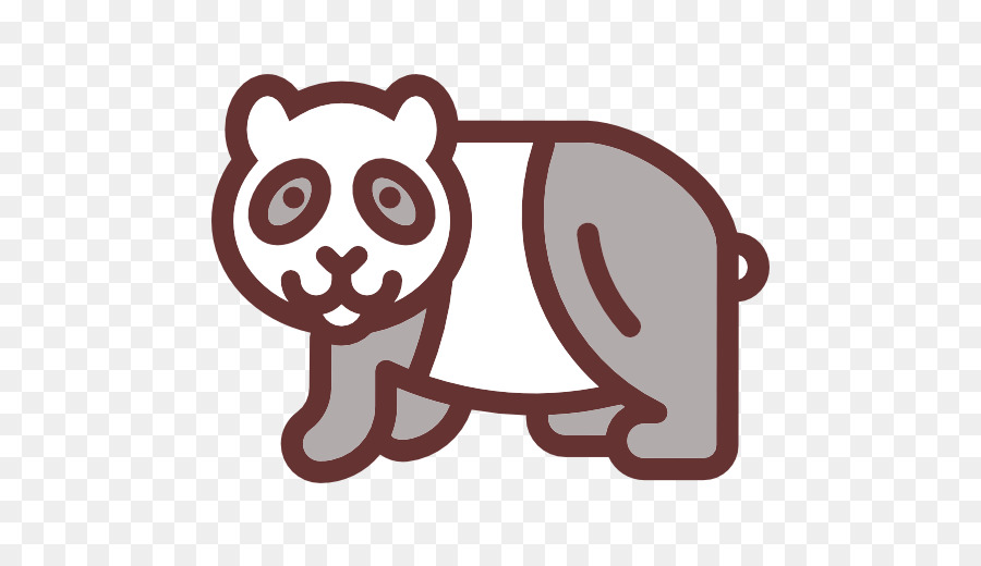 Panda Clip art Computer-Icons Portable-Network-Grafiken-Vektor-Grafiken - panda Symbol transparent