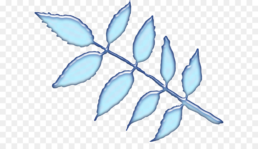 Clip-art-Blatt-Blütenblatt Blüte pflanze Line - Blätter von hand bemalt