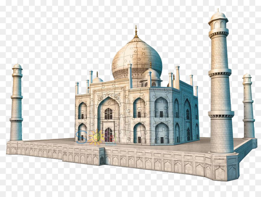 Ravensburger Taj Mahal Puzzle 3D Jigsaw Puzzle 3D-Puzzle in uno spazio tridimensionale - Taj Mahal