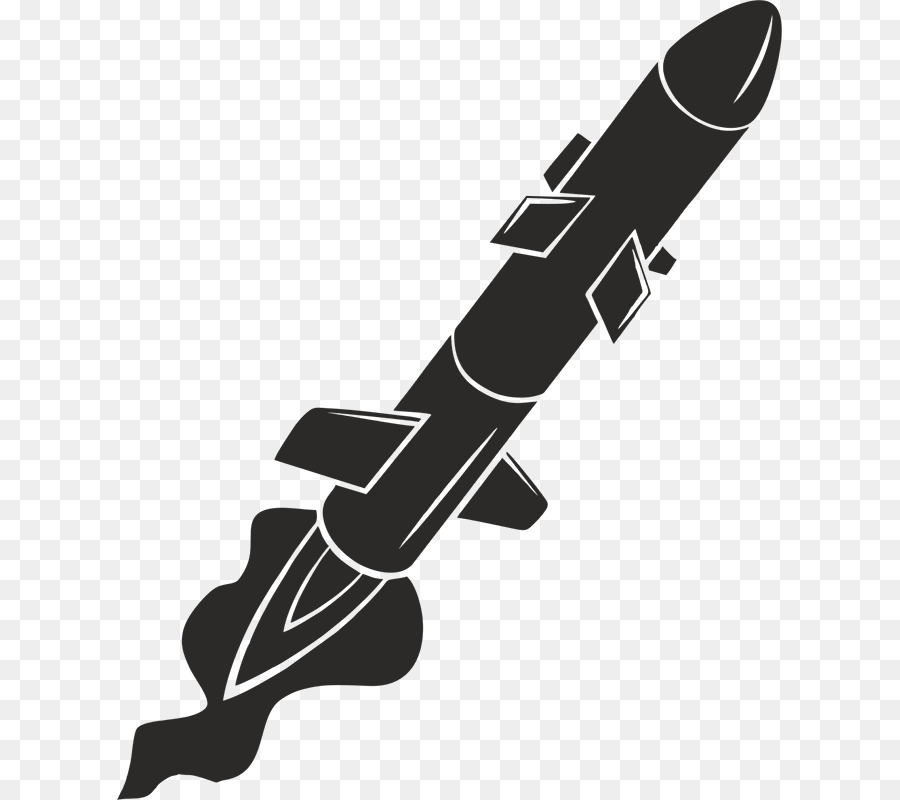 Clip art Raketenstart Vektor-Silhouette-Grafik - Rakete