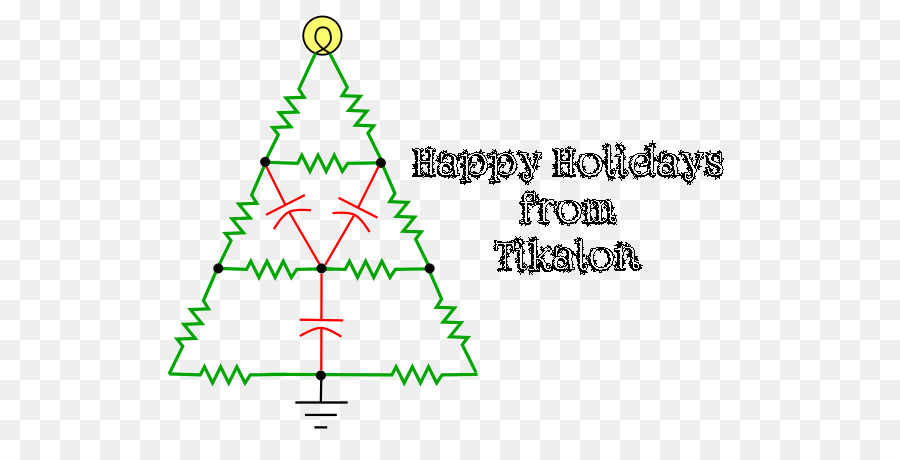 Weihnachts-Baum-Dreieck-Fichte Weihnachten Punkt - Weihnachtsbaum Synthese