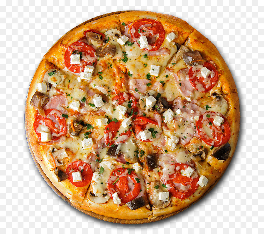 Italienische Küche der sizilianischen Pizza der kalifornischen Pizza - Pizza