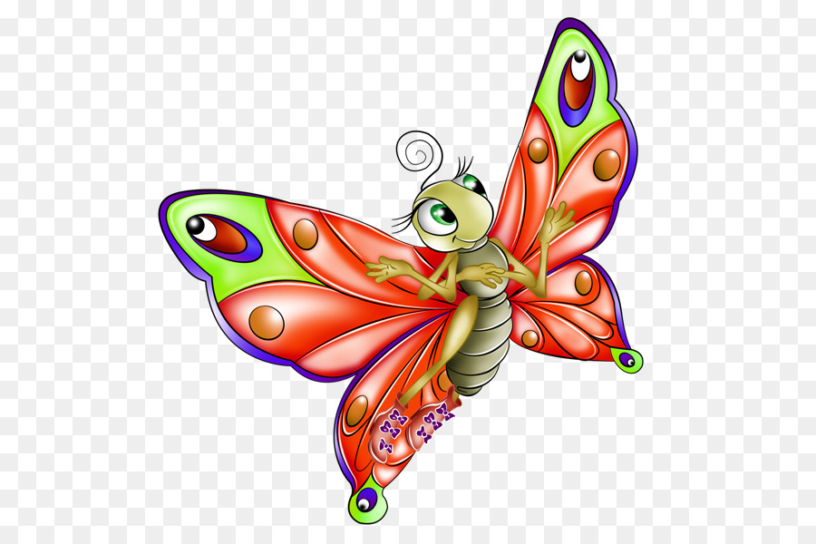 Schmetterling Vektor-Grafik-Bild-Cartoon-Clip-art - Schmetterling
