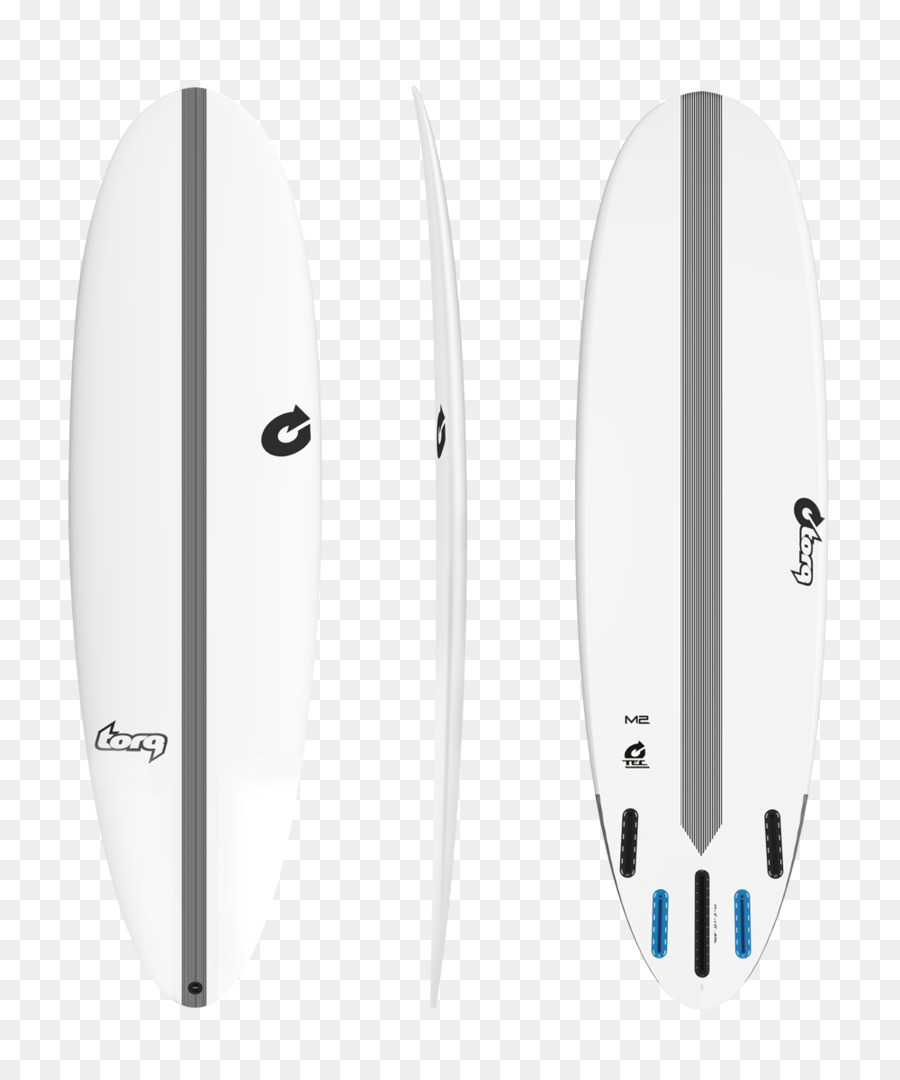 Surfbrett Surf Torq Epoxy Tec M2 8.0 blau Torq Funboard - surfen