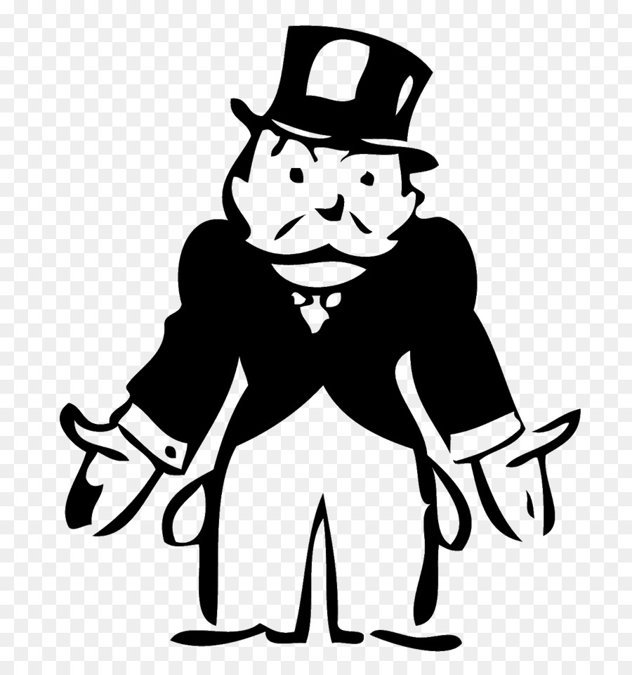 Rich Uncle Pennybags Monopoly Junior Brettspiel von Parker Brothers - Kapitalismus