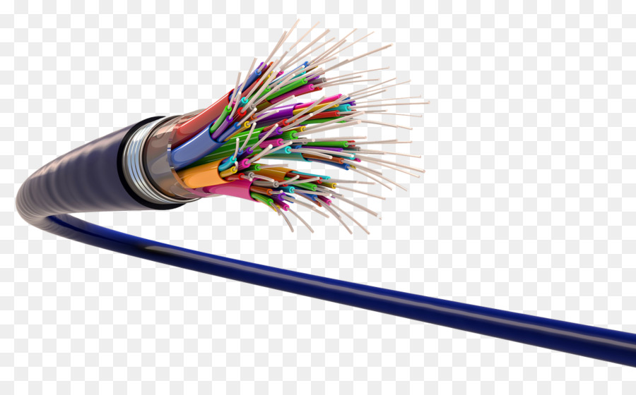 Glasfaser Kabel Elektro Kabel Computer Netzwerk - fiber optic