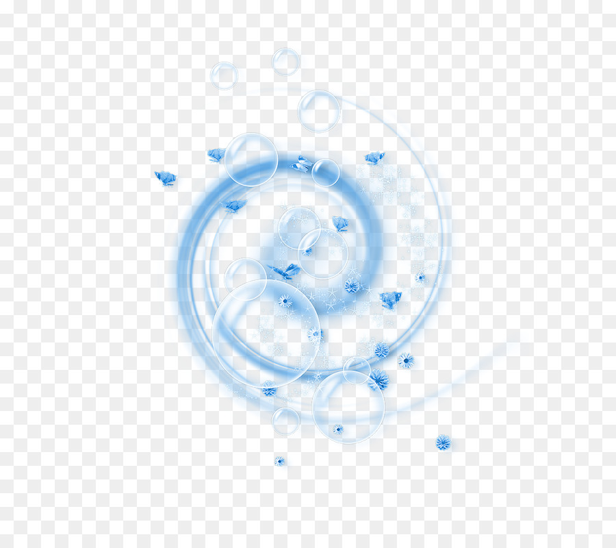 Centerblog design del Prodotto Acqua Immagine Donna - turbinio blu