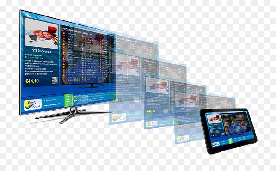 Computer-Monitore zu Digitalen Schildern, die Online-Werbung Fernseh-784. Sokak - Digital Signage