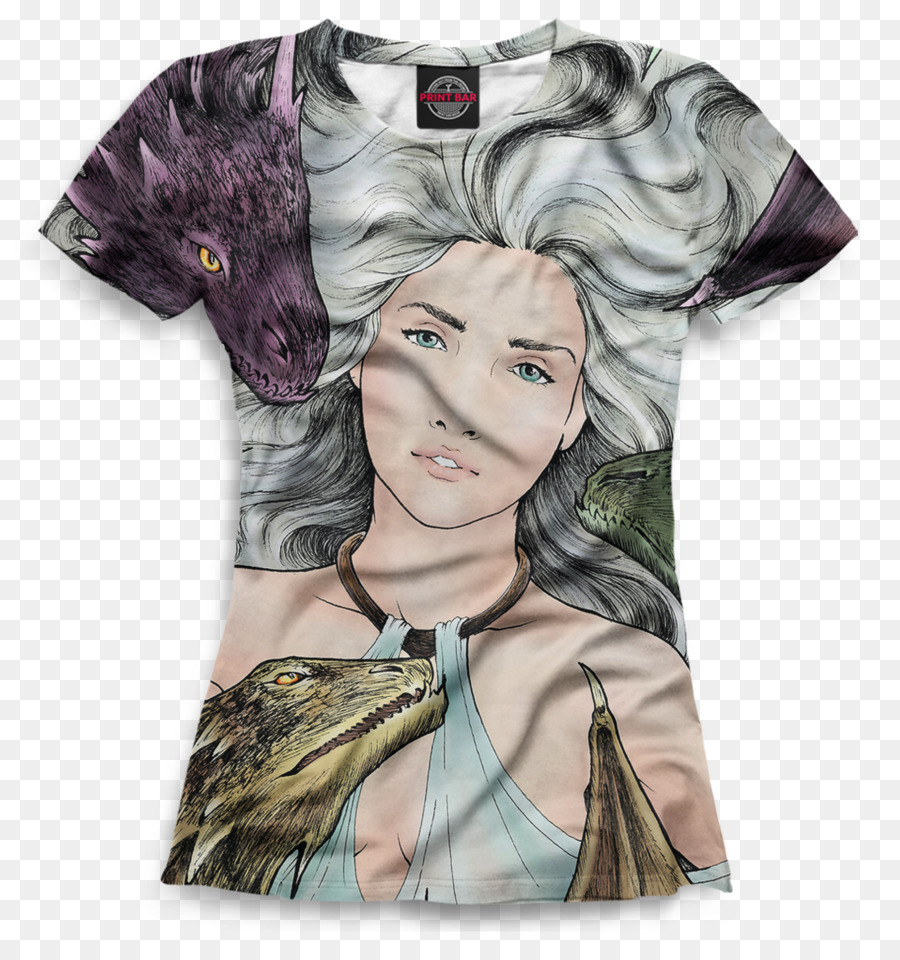 T-shirt Ärmel Illustration Fiction Hals - T Shirt