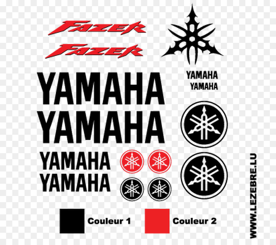 Yamaha Fazer Marke Yamaha Motor Company Schriftart-Logo-Aufkleber - Aufkleber yamaha