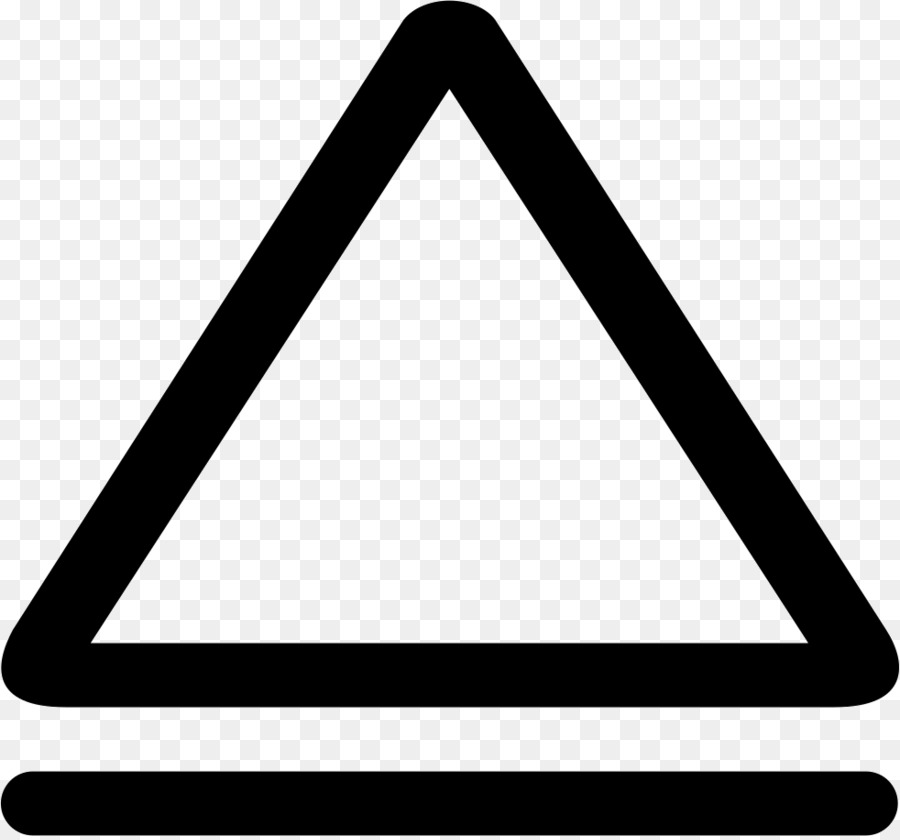 Triangolo equilatero Linea grafica Vettoriale Forma - triangolo