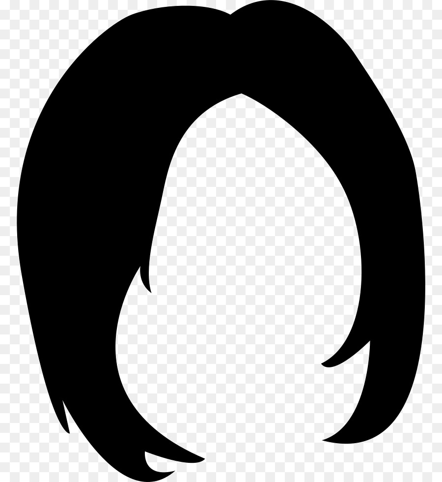 Circle Silhouette png download - 832*980 - Free Transparent Black Hair png  Download. - CleanPNG / KissPNG
