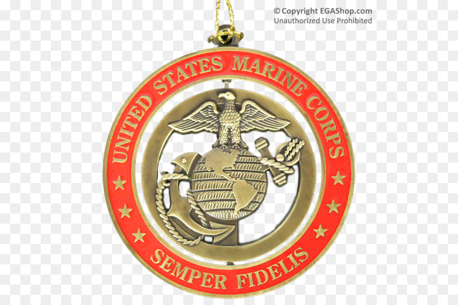 Gold-Medaille Emblem Christmas ornament - Medaille