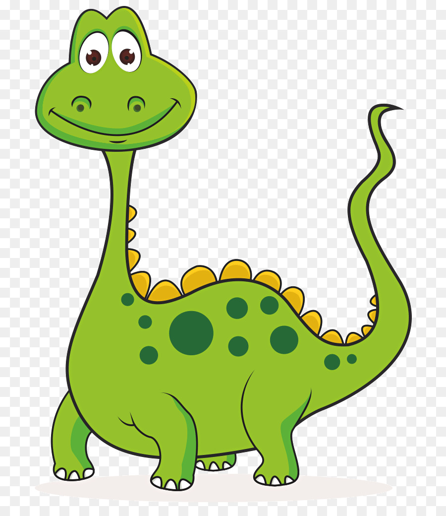 Vektor-Grafik-clipart-Dinosaurier-Cartoon-Bild - Dinosaurier