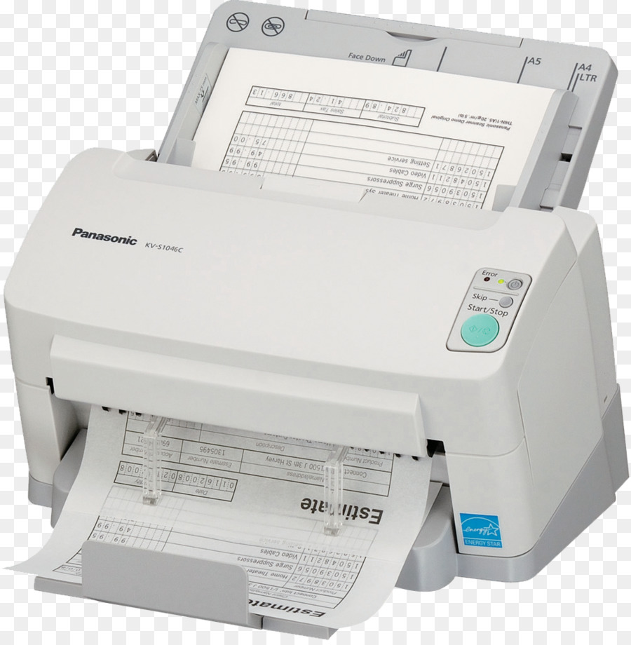 Stampa Laser scanner KV-S1046C-U scanner di documenti in Punti per pollice KV-S1065C-U Dokumenten-sistema di scansione (A4, 600 dpi 60 ppm,USB, fronte-retro) - Stampante