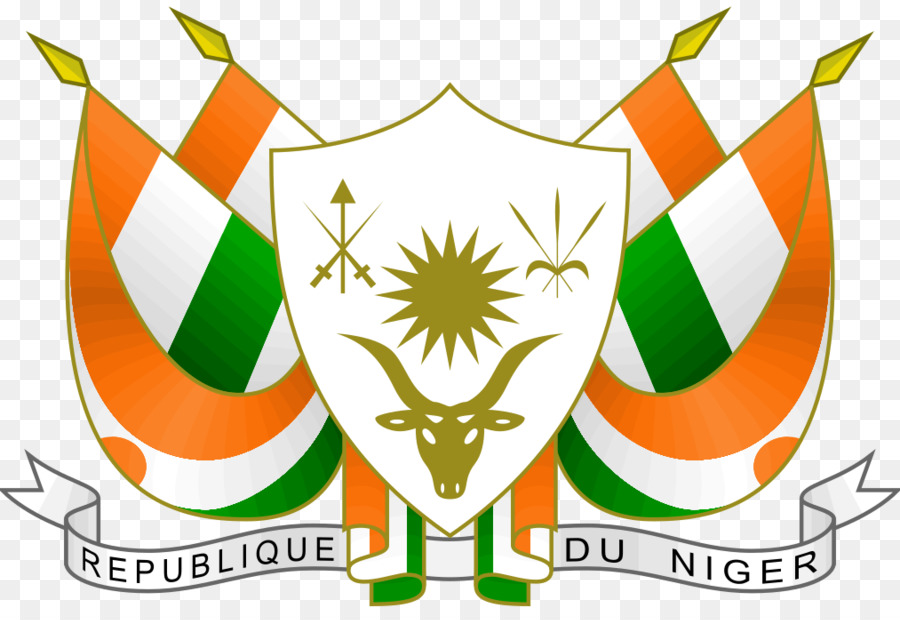 Flagge von Niger Wappen des Niger Wappen von Simbabwe - guyana, Wappen