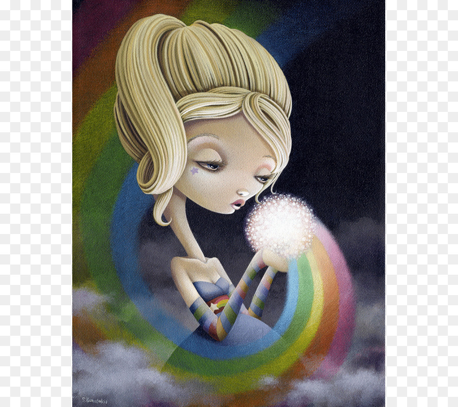 Artist-Illustration, Concept art Designer toy - Rainbow Brite