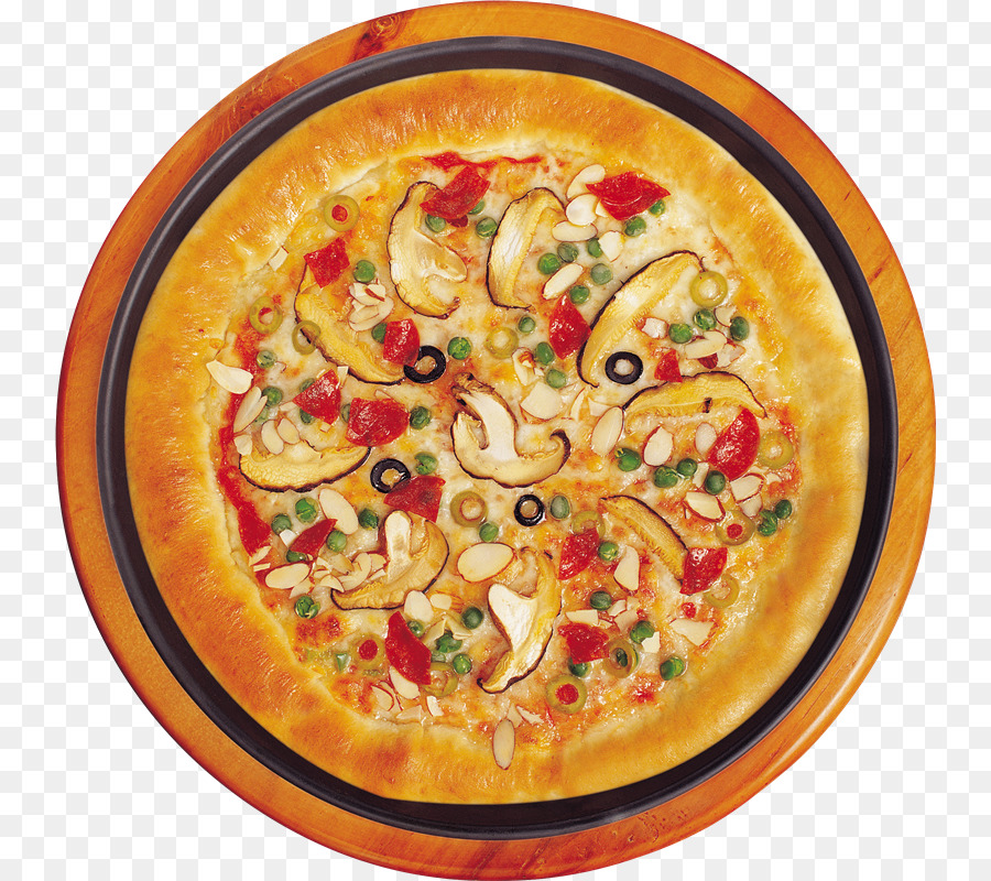Pizza in stile californiano Cucina italiana Pizza siciliana Clip art - Pizza