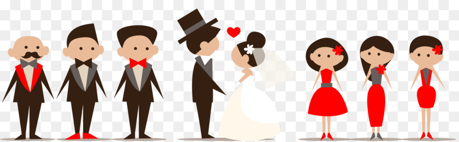 Di grafica vettoriale, Clip art, Illustrazione, Matrimonio Illustrator - matrimonio