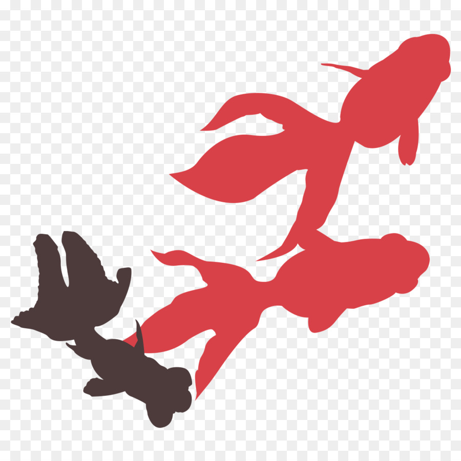 Illustrazione Goldfish Silhouette di Kyoto Clip art - silhouette