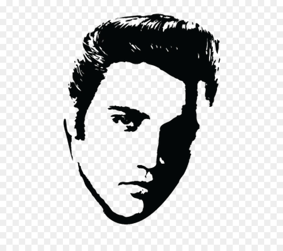 Bild-Wandbild-Wand-Abziehbild-Aufkleber-Tapete - Elvis Presley