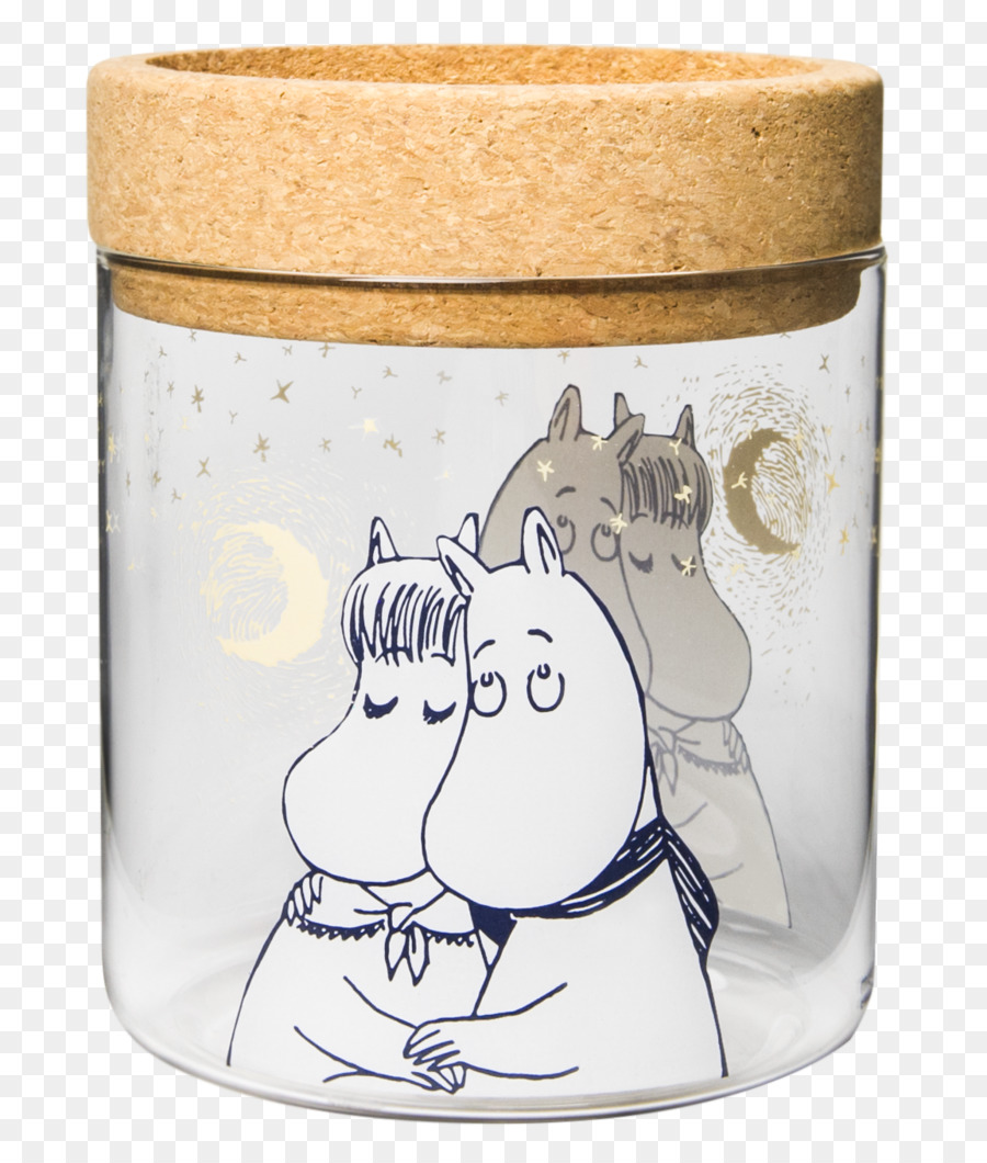 Moomin Mug Produkt Mummi Winter Romance Lysholder/Krukke Finnland - Becher