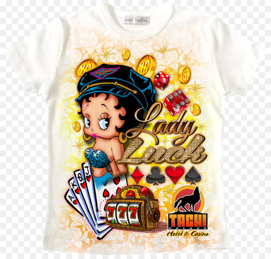 T-shirt Betty Boop Manica Abbigliamento - Maglietta