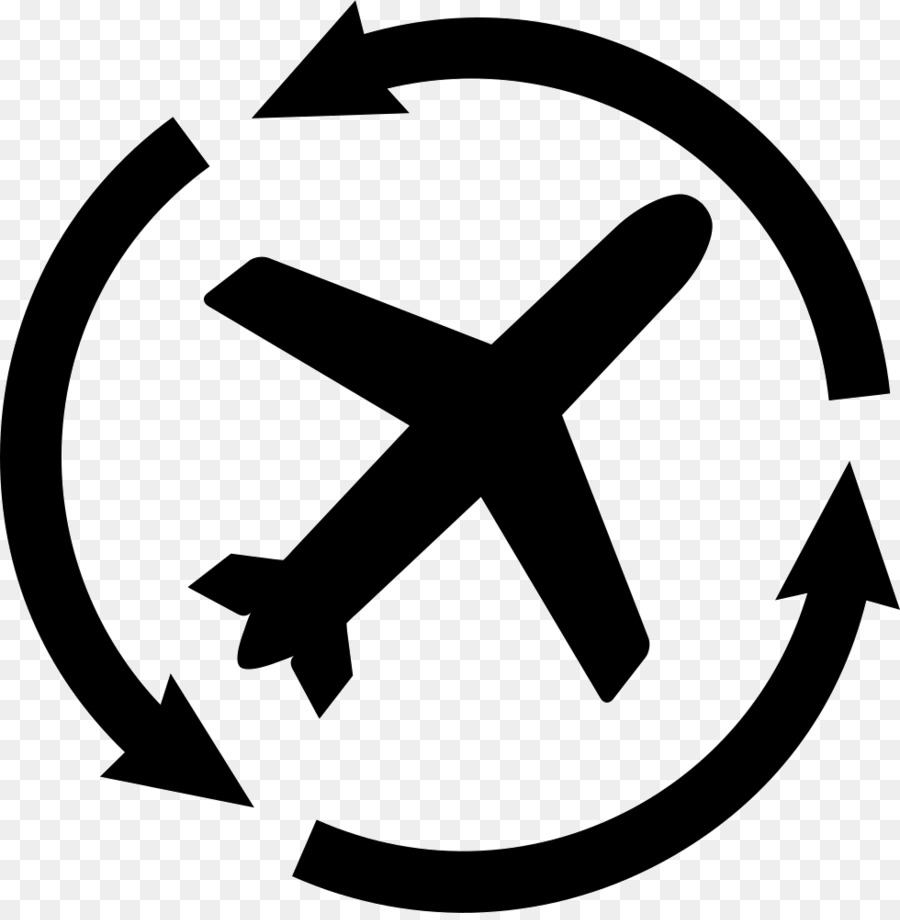 Icone di Computer grafica Vettoriale, Clip art Immagine Scaricare - aereo itinerario