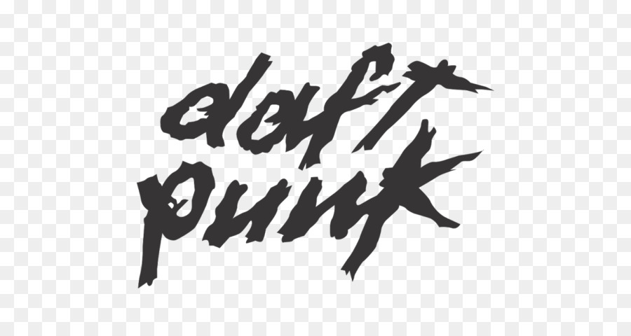 Logo Kalligraphie Schriftart Daft Punk Marke - Daft Punk
