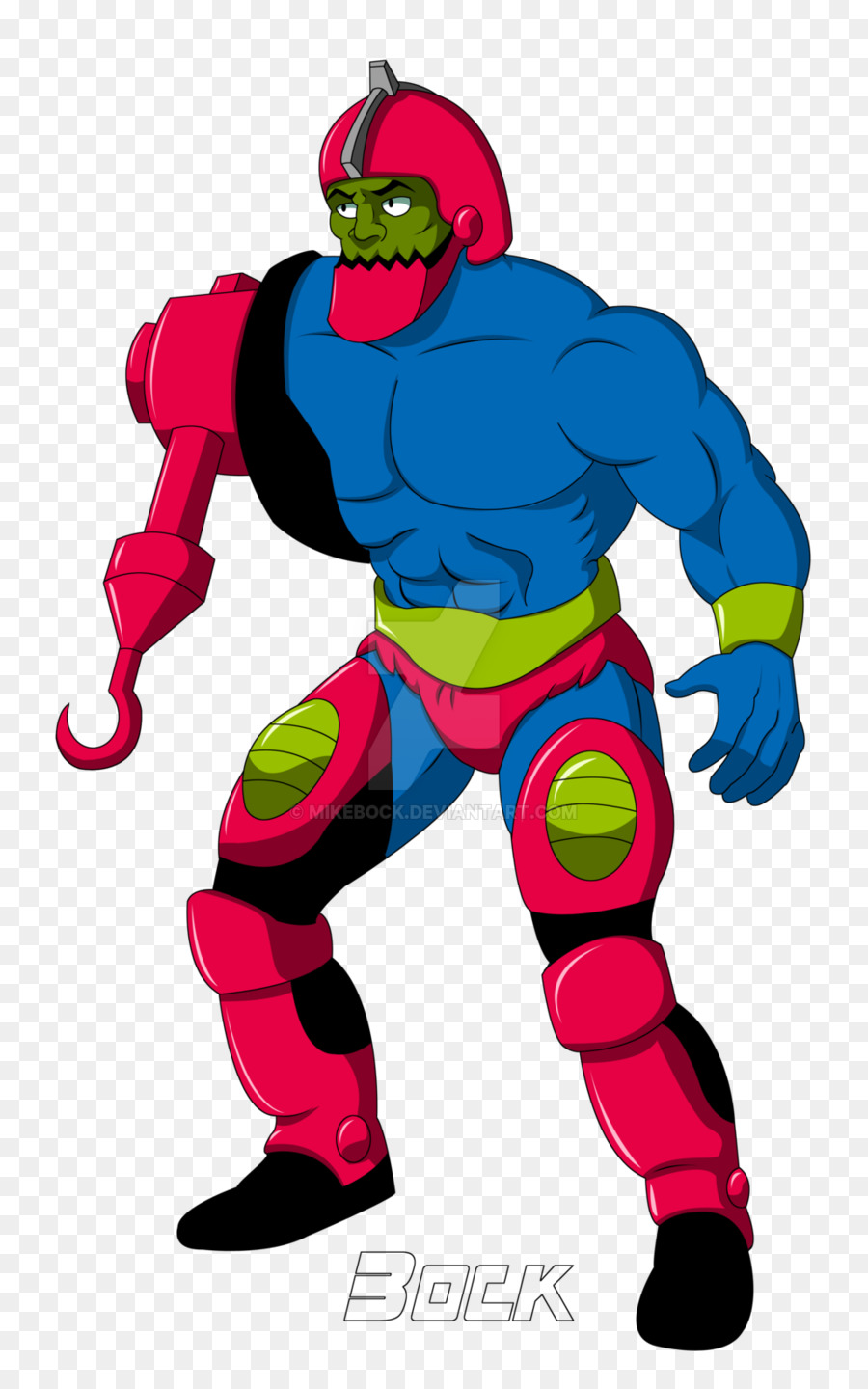 Trap Jaw, He Man Masters of the Universe Beast Man Dumm Donald - Skeletor