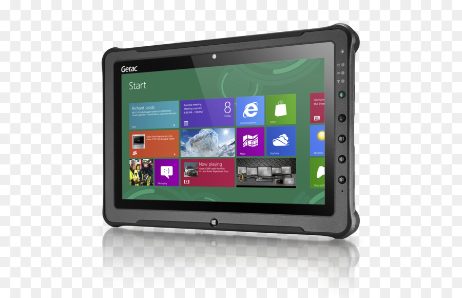 Laptop-Robusten computer von Getac Z710 Microsoft Windows MobileDemand Robuste Tablet - FLEX10A Windows 10 Professional - Laptop