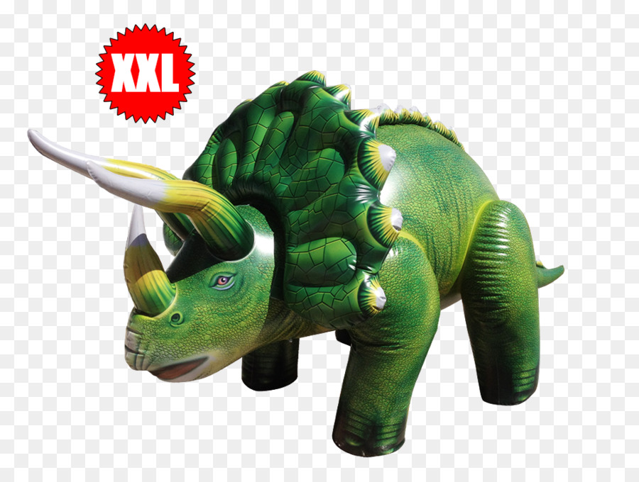 Ausstattung & Friends Aufblasbare Triceratops 3 ft 7in lange Die Jurassic Dinosaurier - Dinosaurier