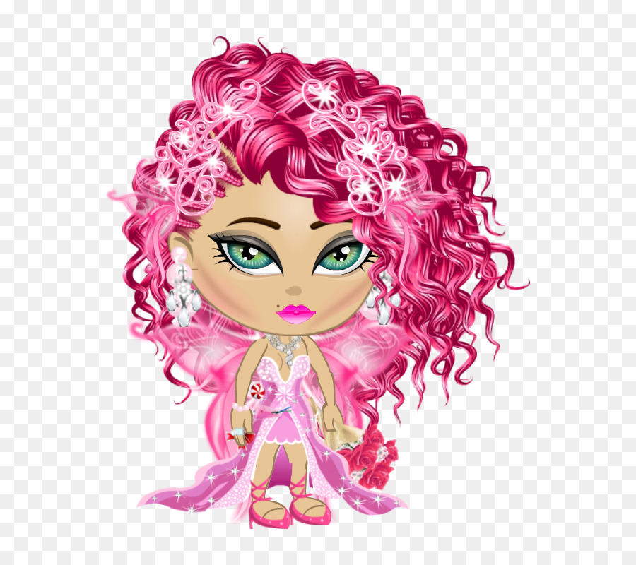 Barbie Abbildung-Pink M-Wange Trickfilm - Barbie