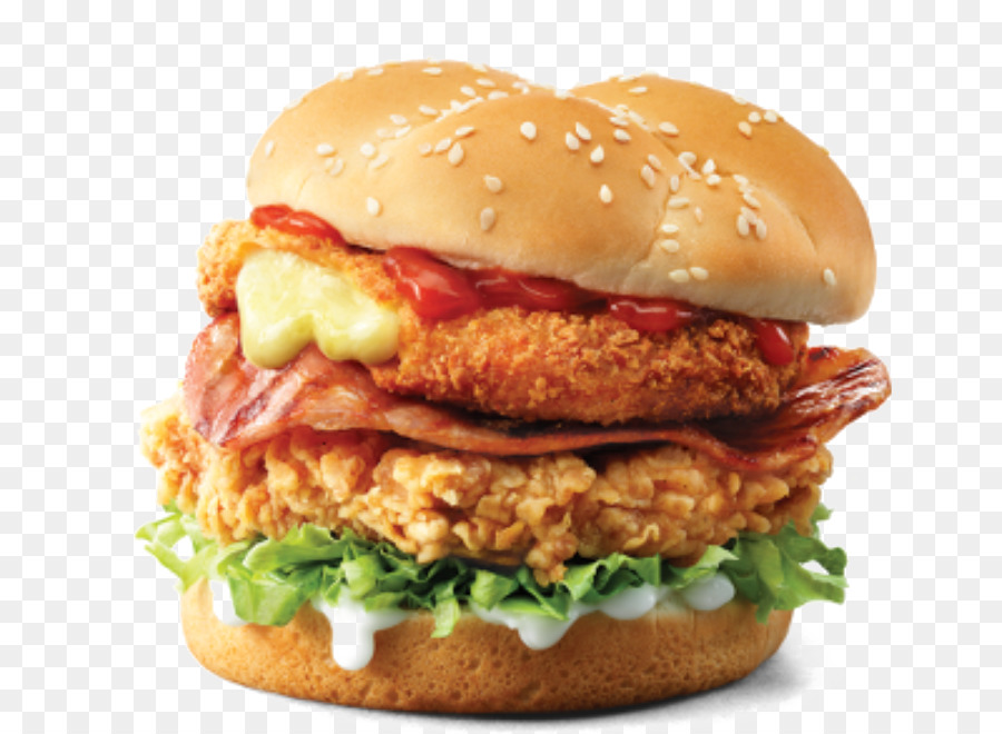 Hamburger KFC Pommes Frites und Burger King Essen - Burger King