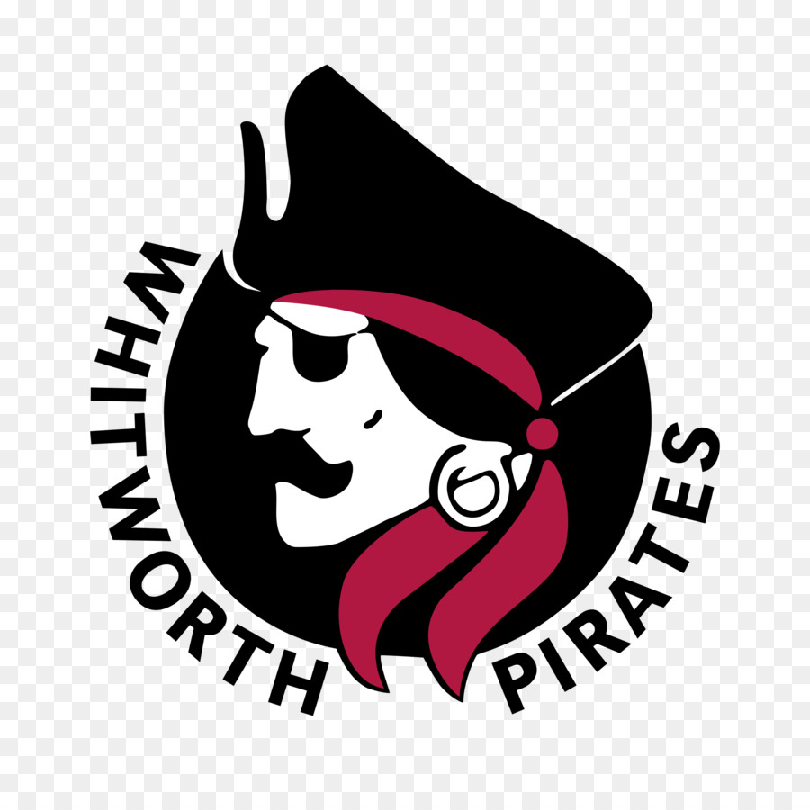 Università di Whitworth Whitworth Pirati Logo del calcio del College - logo dei pirati pittsburgh