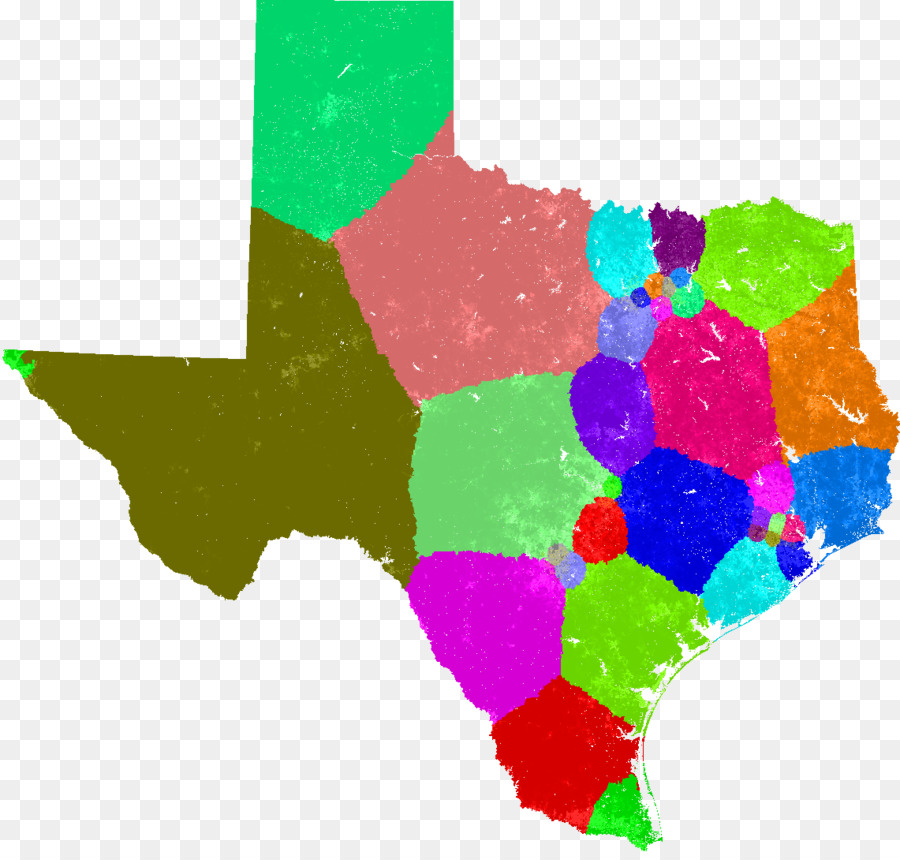 Texas mappa del Mondo distretto del Congresso degli Stati Uniti camera dei Rappresentanti - mappa