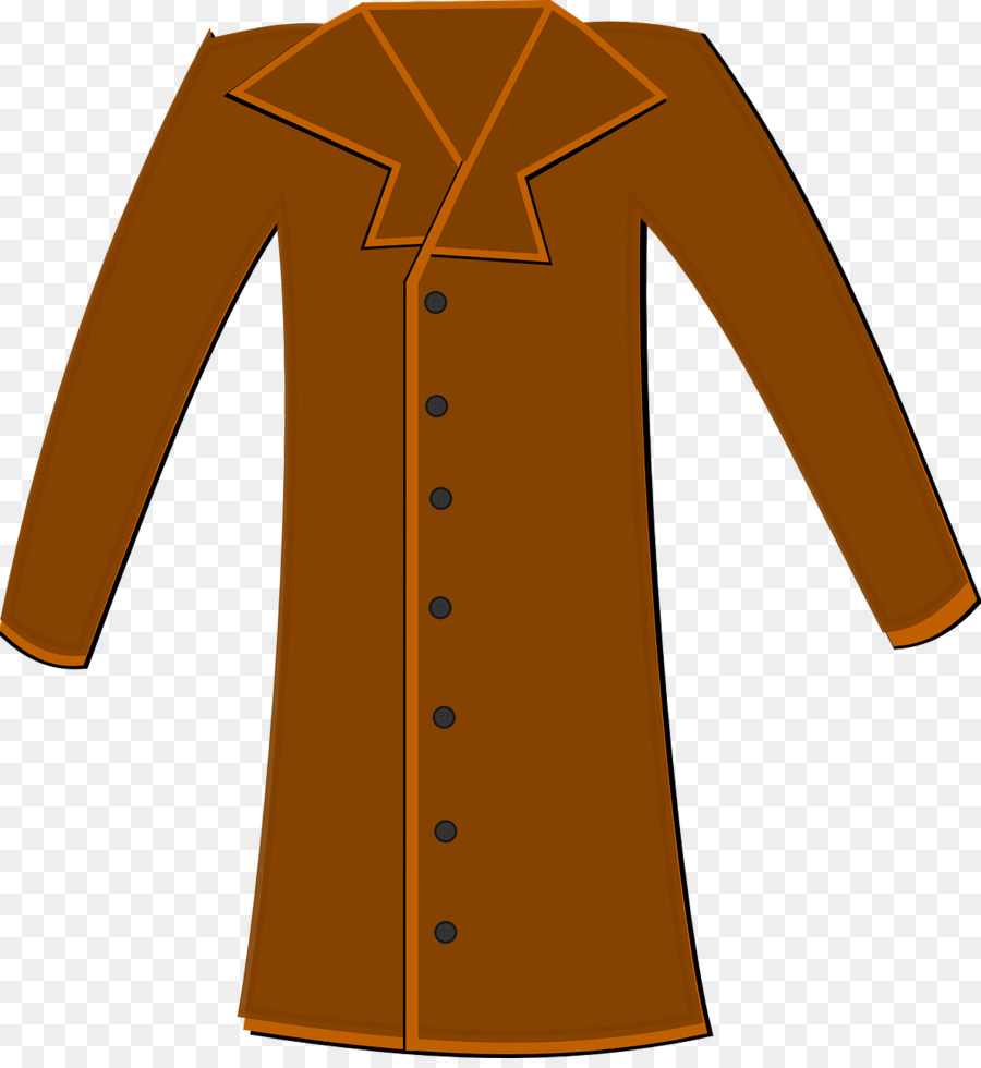 Clip-art Trench coat Openclipart Kleidung - Jacke