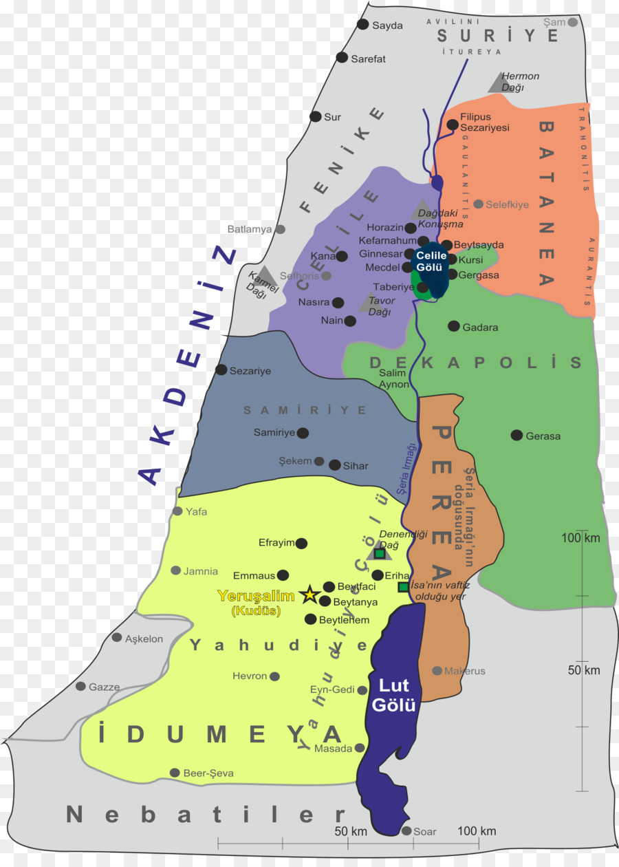 Bibel landkarte israel Bible Map: