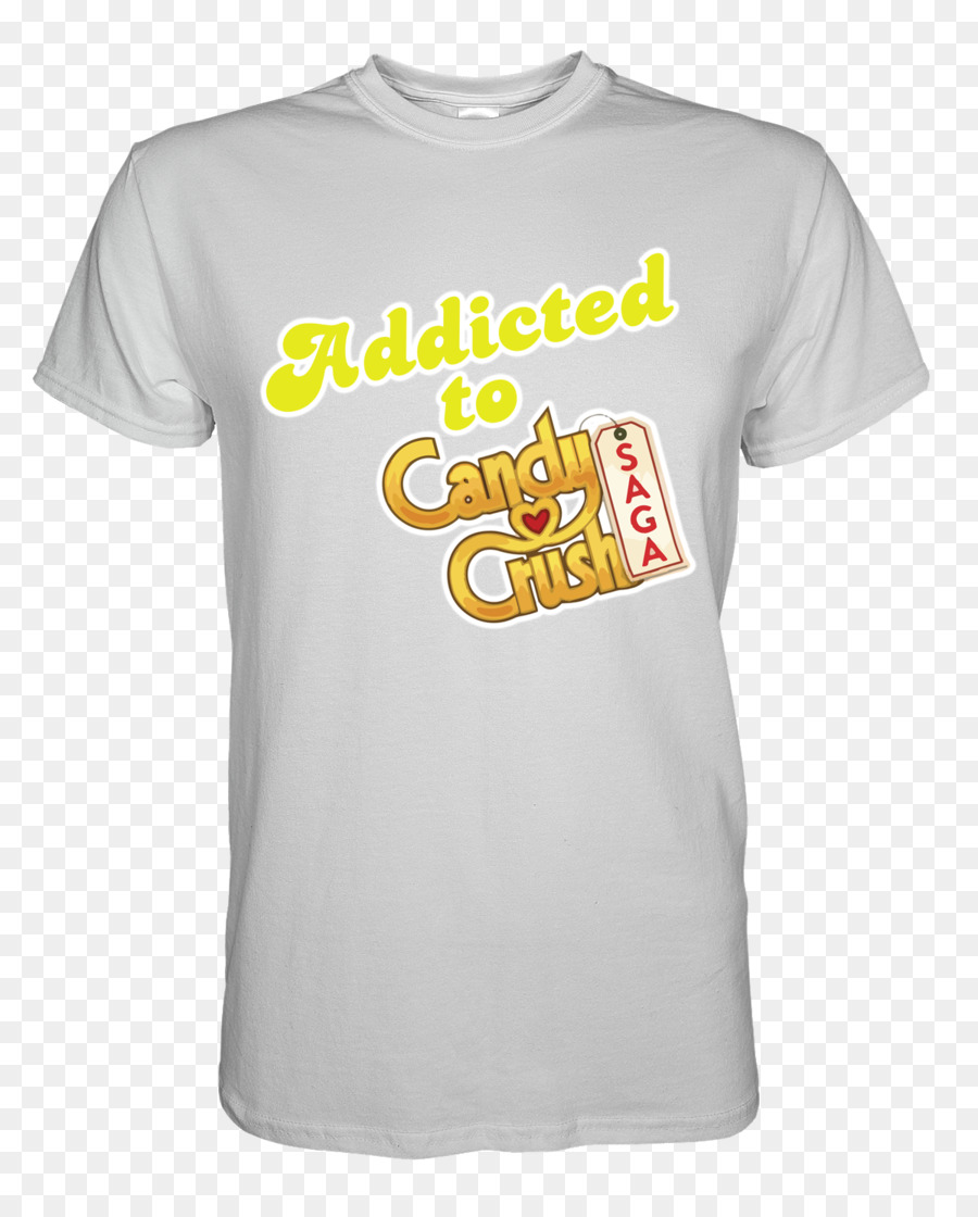 T-shirt Candy Crush Saga Bluza Ärmel Logo - T Shirt