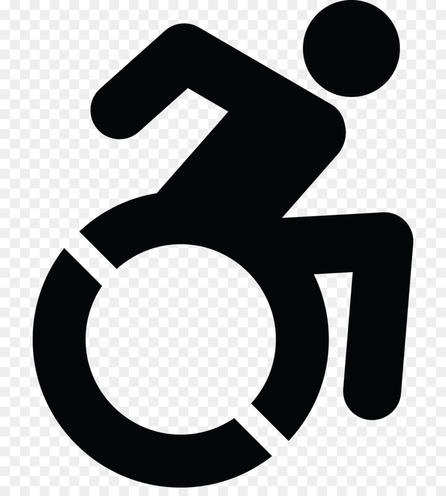 Accessibilità Simbolo Internazionale di Accesso alla Disabilità in Carrozzina Disabili permesso di parcheggio - sedia a rotelle